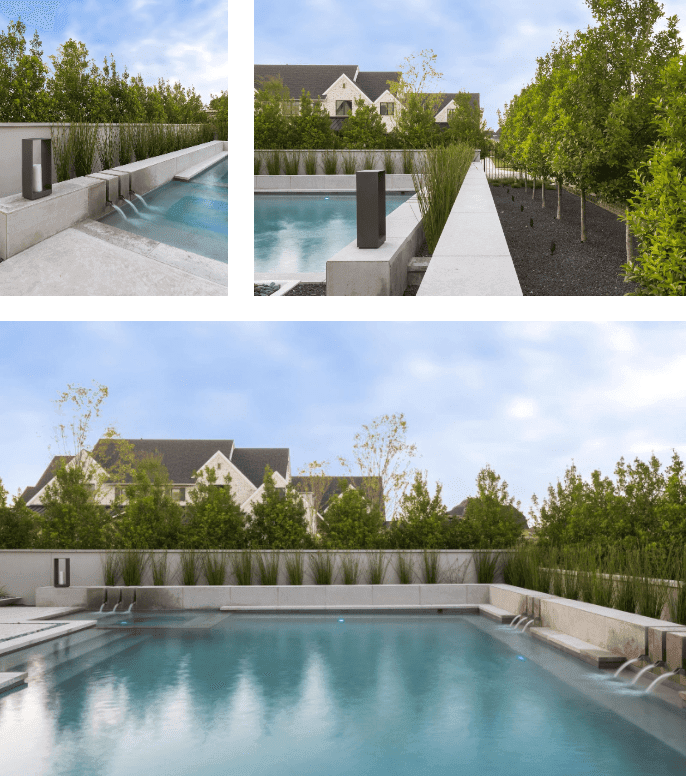 Collage Marlin Landscape Pool Landscaping 